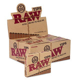 Raw Pre-Rolled Tips - 20 Pack Box (21 Tips Per Pack) Total 420 tips - Quicker and Efficient Rolling