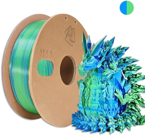 Blue Green Dual Color PLA 3D Printer Filament