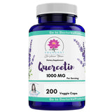 Dr. Valerie Nelson Quercetin 500 mg - 200 Capsules - Absolute Best Value on Amazon - 2 caps is 1,000 mg - Formulated in The USA