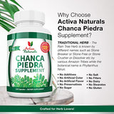 Activa Naturals Chanca Piedra with Phyllanthus Niruri Herb Extract Supplement