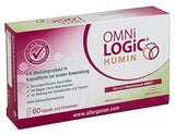 OMNi LOGiC HUMIN, 60 capsules, humic acids WH67, for gastrointestinal complaints, vegan, gluten-free, lactose-free