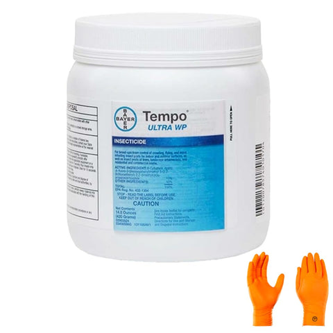 Tempo Ultra WP 14.8 oz (420 Grams): Swift and Powerful Insect Control for Over 100 Pests with Long-Lasting Results – Safe, Low-Toxicity Formula, HACCP Certified