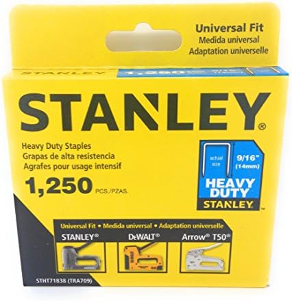 9/16 in. Steel Heavy Duty Staples (1,250-Pack)