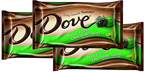 Dove Dark Chocolate Mint Swirl Promises Bag, 7.94 Ounces (3 Pack)