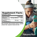 Nature's Plus - Vitamin D3 1000 IU/Vitamin K2 100 mcg, 90 vegetarian capsules