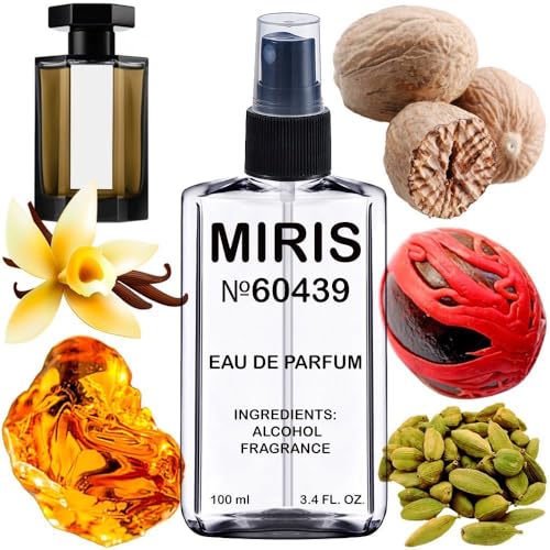 MIRIS No.60439 | Impression of L'Eau D'Ambre Extreme | Unisex For Women and Men Eau de Parfum | 3.4 Fl Oz / 100 ml