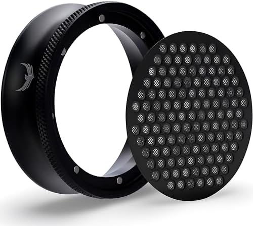 Magnetic 54mm Dosing Funnel & Espresso Puck Screen Set Compatible with Breville Espresso Machines Dosing Ring And Filter for 54mm Portafilter Basket