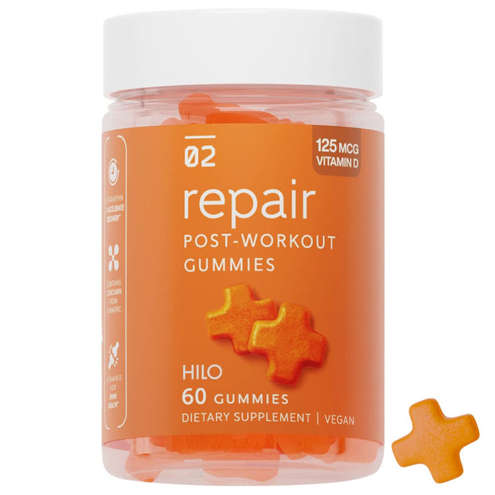 Hilo Repair Post Workout Gummies, 60 CT