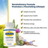 Simple Promise - Levitox - Groundbreaking Weight and Liver Support - Aids Digestive Enzymes, 60 Capsules