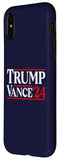 iPhone X/XS Trump Vance 2024 Donald Trump J.D. Vance For President Case