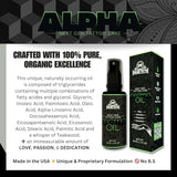 Alpha Oil Tattoo Aftercare and Revitalizer - Promote Faster Healing and Renew and Revive Old Tattoos - Next Generation Tattooo Care Made With Natural Ingredients (1 oz Spray Bottle)