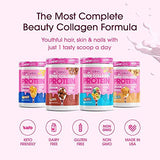 Obvi Collagen Peptides, Protein Powder, Keto, Gluten and Dairy Free, Hydrolyzed Grass-Fed Bovine Collagen Peptides, Supports Gut Health, Healthy Hair, Skin, Nails (Chocolate Strawberry, 14 Oz)
