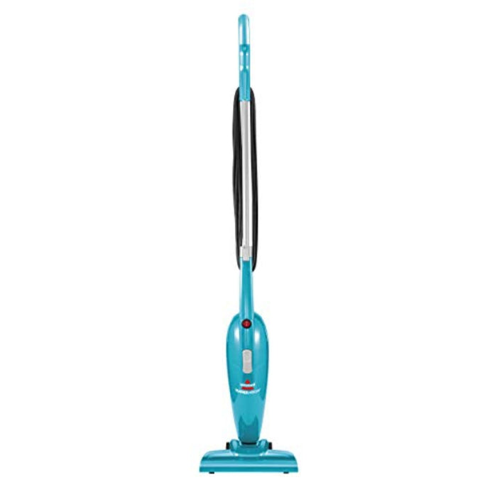 Bissell 2033 Featherweight Stick Lightweight Bagless Vacuum and Electric Broom with Crevice Tool for Hard Floors and Carpets, Blue
