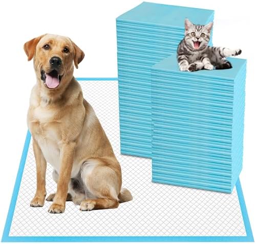 Boscute XXL Thicken 6 Layers Heavy Absorbent 30"x36" Pet Training Dog Pee Pads, Extra Large Polymer Leak-Proof Quick Dry Puppy Pee Pads, Disposable Pee Pads for Dogs Cats Rabbit