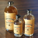 100% Natural Pure Gum Spirits of Turpentine Glass Bottle 8OZ