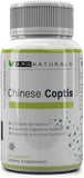 Chinese Coptis (coptis chinensis) - No Binder, No fillers - Potent Whole Herb Huang Lian Su - Goldthread 550mg Berberine Coptisine - Packaging May Vary