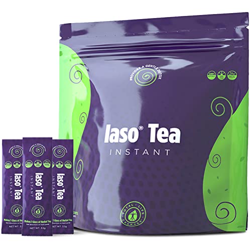 TLC Total Life Changes IASO Natural Detox Instant Herbal Tea - Expiration Date on the Top of Packaging Means Month/Year - 25 Count (Pack of 1)