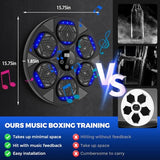 LOLBOX 2024 Music Boxing Machine, Smart Bluetooth Boxing Trainer with Boxing Gloves, Boxing Wall Mount Machine for Adults Kids,Boxing Target Workout Equipment for Home, Office, Gym (Upgrade) ﻿