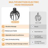 ONIYEA Electric Scalp Massager with 3 Modes, 360 Degree Head Massager, Cordless Portable Head Scratcher for Stress Relax