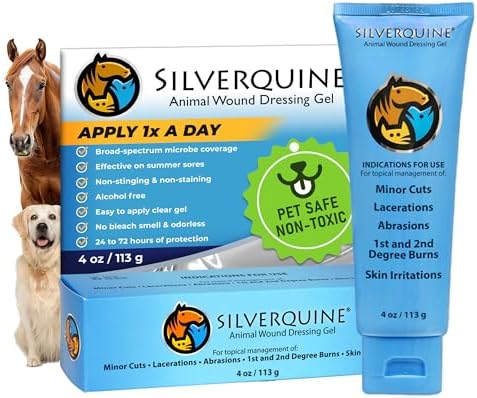 Pet Cut & Itch Care - Hot Spot Gel for Dogs and Cats - Hydrogel - Skin & Coat Care - Anti-Itching for Cats - for Cuts, Burns, Skin Irritation - Pet Recovery – 4OZ