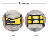 Ehucon Gait Belt for Seniors Transfer Belt Quick Release Buckle, Padded Handles Lift Assist Device for Elderly, Physical Therapy, Gait Belts for Seniors –Safety Belt for Elderly (Medium)