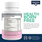 FREEDA Mini Prenatal Vitamin - Kosher Prenatals -Tiny Easy to Swallow Tablets - Prenatal Vitamins with Iron, Prenatal Folic Acid/Folate, Vitamin D - Pre Natal Multivitamin for Pregnant Women (240)