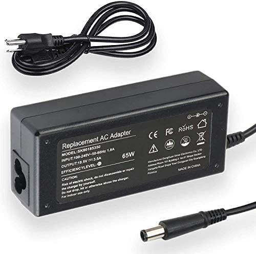 AC Adapter Charger for HP ProBook 640 G1, k4l16ut, 650 G1, k4l00ut; HP EliteBook Folio 9480m, j5p80ut, j5p78ut; HP ProBook 450 G2, l8d99ut, l8e08ut Laptop Notebook Battery Power Supply Cord Plug