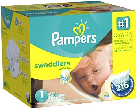 Pampers Swaddlers Diapers Newborn/Size 1