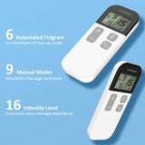 Comfytemp Wirelss TENS Machine for Pain Relief, Nerve Muscle Stimulator for Pain Management with 15 Modes, 2 Pads, Rechargeable TENS Unit for Back, Neck, Shoulder, Knee, Arthritis Sciatica Cramps Pain