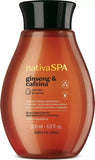 Nativa SPA by O Boticário Ginseng & Caffeine Toning Body Oil, Enriched with Purified Quinoa Drops to Boost Hydration, 6.8 Ounce