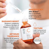 SVR [C] Concentrate - Brightening Face Serum with 20% Optimized Vitamin C - Skin appears Firmer and Smooth, Fine Lines Look Reduced - Antioxidant Care for Men and Women Sensitive Skin, 1 fl.oz.