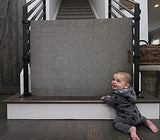 The Stair Barrier Baby and Pet Gates: No-Drill Portable Banister to Banister Safety Gates