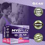 Experimental & Applied Sciences EAS Original Myoplex Maximum Muscle Builder|Meal Replacement Protein Drink Mix|Quality Protein Blend |42g Protein | 20 Individual Packets (Chocolate Peanut Butter Cup)