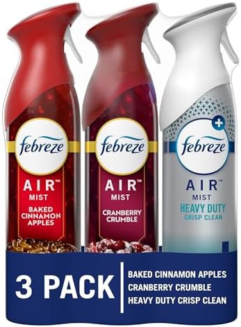 Air Apple Cider, Cranberry Tart, Fresh Baked Vanilla, 8.8 oz, Pack of 3