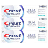 Crest Pro-Health Advanced Gum Restore Deep Clean Toothpaste 4.8 oz Pack of 3 -Anticavity, Antibacterial Flouride Toothpaste, Clinically Proven, Gum and Enamel Protection