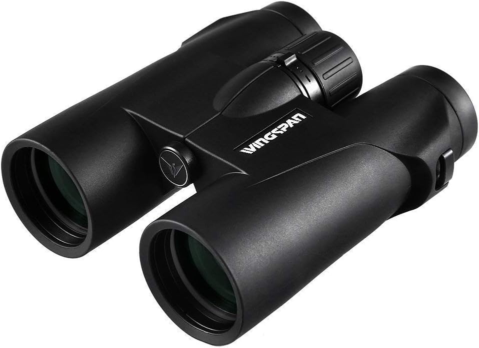 Wingspan Optics WideViews HD 8X42 Professional Binoculars for Bird Watching. Extra-Wide Field of View for the Brightest, Clearest Detail. Close Focus for Closer Views.HD Quality at an Affordable Price