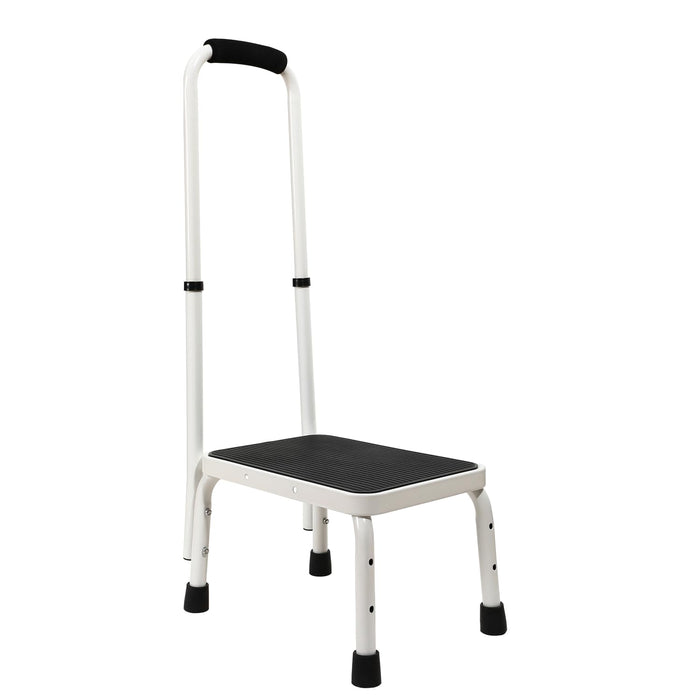 Sattiyrch Medical Foot Step Stool with Handle for Ederly,Easy Assmbly,9.5 Inch