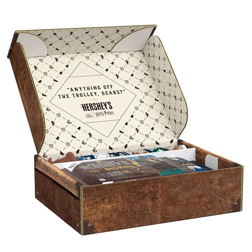 HERSHEY'S Harry Potter Milk Chocolate Variety Pack, Gift Box, Individually Wrapped, 30.33 oz (Amazon Exclusive)
