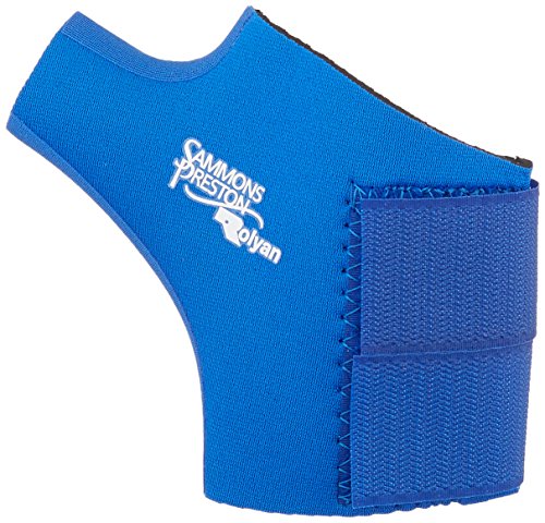 Rolyan Neoprene Wrap On Thumb Support, Wrist Compression Sleeve, Thumb Support, Thumb Brace Maximum Hand Function, Brace Support for Thumb Sprains and Strains from Sports Injuries, Right, Small