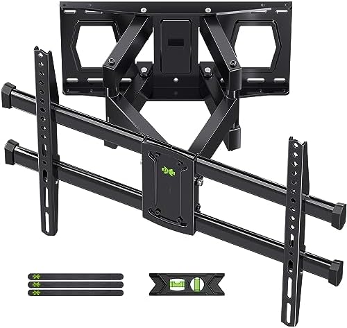 USX MOUNT Full Motion TV Mount for Most 37-82 Inch TV up to 132lbs, TV Wall Mount Articulating with Swivel, Tilt & Extension, Wall Mounts TV Bracket for VESA 600x400mm 400x300mm, 8-16" Wood Studs