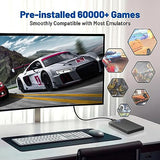 Retro Game Console Retroplay HDD - External Gaming Hard Drive Built in 60000+ Video Games,Compatible 70+ Emulators,Plug & Play Emulator Console Support SATA 3.0,USB 3.0,For Win8.1/10/11（500GB）