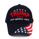 RYAN MCX Trump 2024 Hat MAGA Hat Keep America Great Hat Trump Merchandise Embroidered Adjustable Baseball Cap