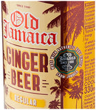 Old Jamaica Ginger Beer Soft Drinks 330 ml Pack of 24 Made with Authentic and Natural Root Ginger Original and Best Refreshing and Crisp Tasty Classic