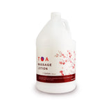TOA Massage Lotion 1 Gallon Bottle; for Massage Therapy with Natural Ingredients to moisturize, Hydrate and Smooth Rough Skin for All Skin Types
