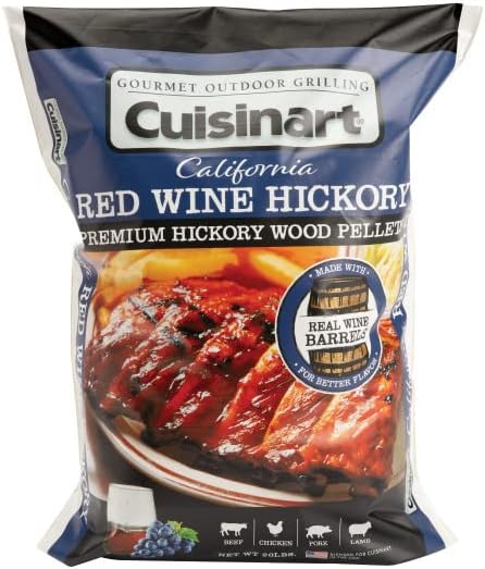 Cuisinart CWPL-203 California Red Wine Hickory Pellets, 20 lb. Bag