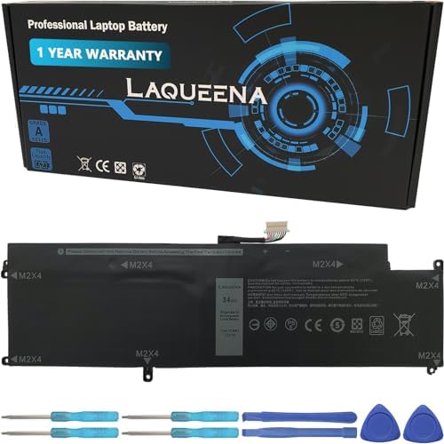 XCNR3 Laptop Replacement Battery for Dell Latitude 13 7370 Ultrabook Series 0XCNR3 WY7CG MH25J 7.6V 34WH/4250MAH 4-Cell