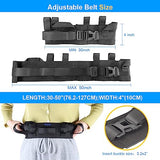 Gait Belt Transfer Belt with Handles,Gait Belts for Seniors Transfer Belt with 7 Handles Adjustable Size 30-50", Gate Belt for Elderly Lift Belts with Quick Release Buckle