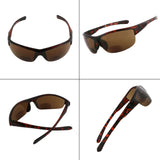 Hyyiyun 3 Pairs Bifocal Reading Sunglasses for Men and Women, Wrap Around Outdoor Reader Glasses