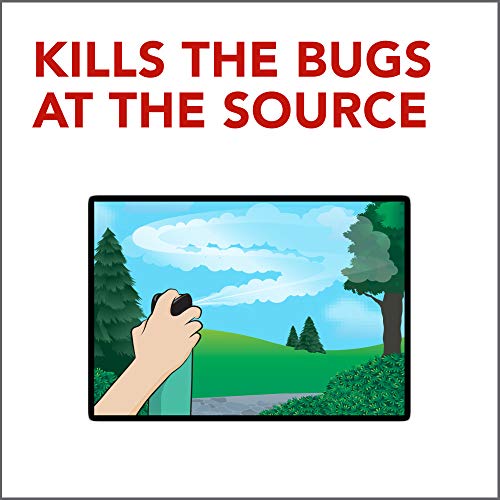 Raid Yard Guard Mosquito Fogger, Kills flies, mosquitoes, non-biting gnats, small flying moths, wasps and hornets 16 oz, Pack of 12